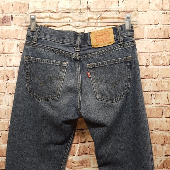 Levi's 514 Jeans Slim Straight Size 12 Reg - Picture 8 of 16